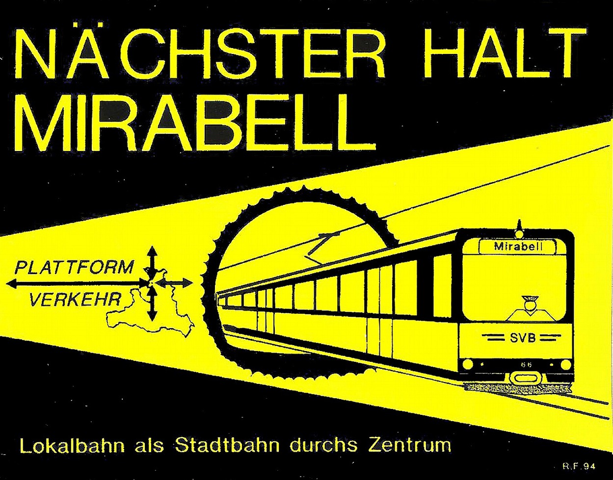 Pickerl "Nächster Halt Mirabell"