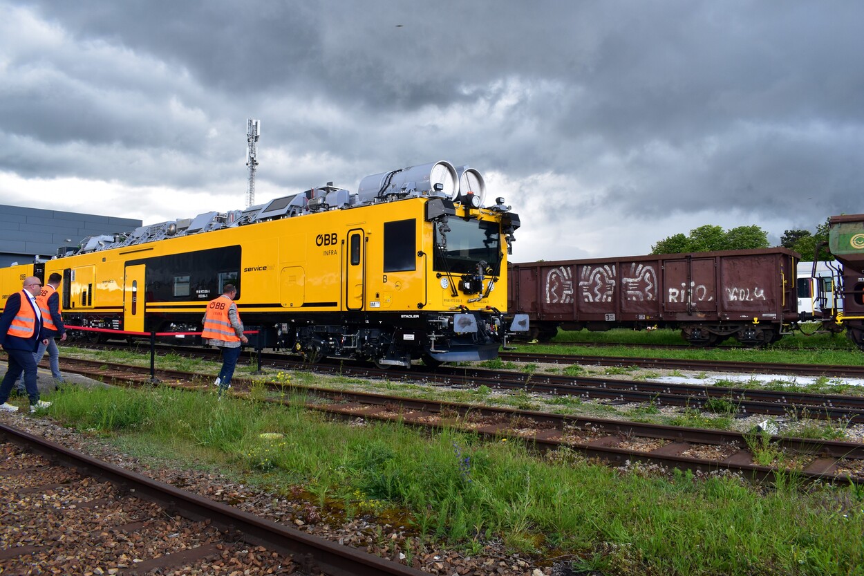 Präsentation des neuen Servicejet der ÖBB Infra