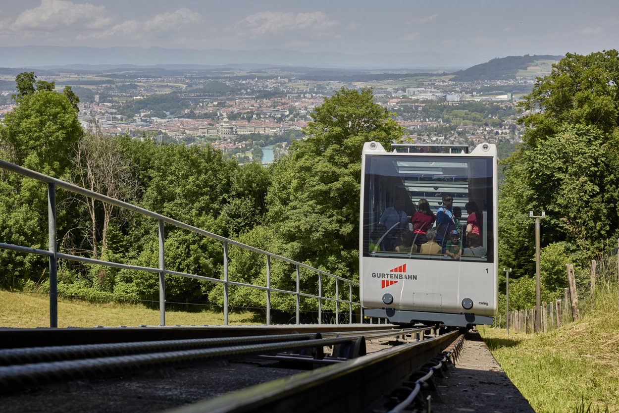 Gurtenbahn auf den Berner Hausberg