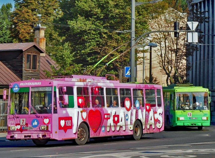 Kaunas (Litauen) - Abschied von Skoda 14Tr 