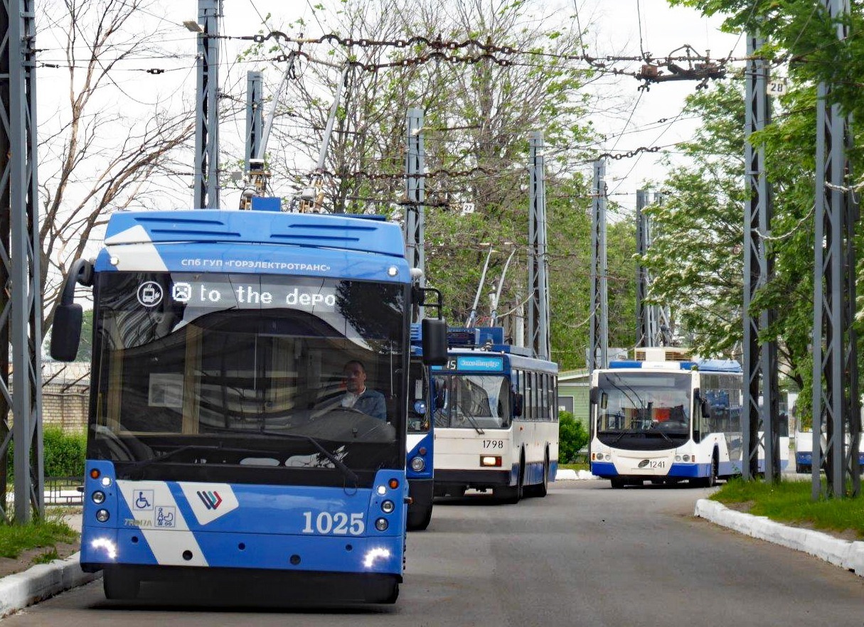 Trolleybus St.Petersburg Rußland