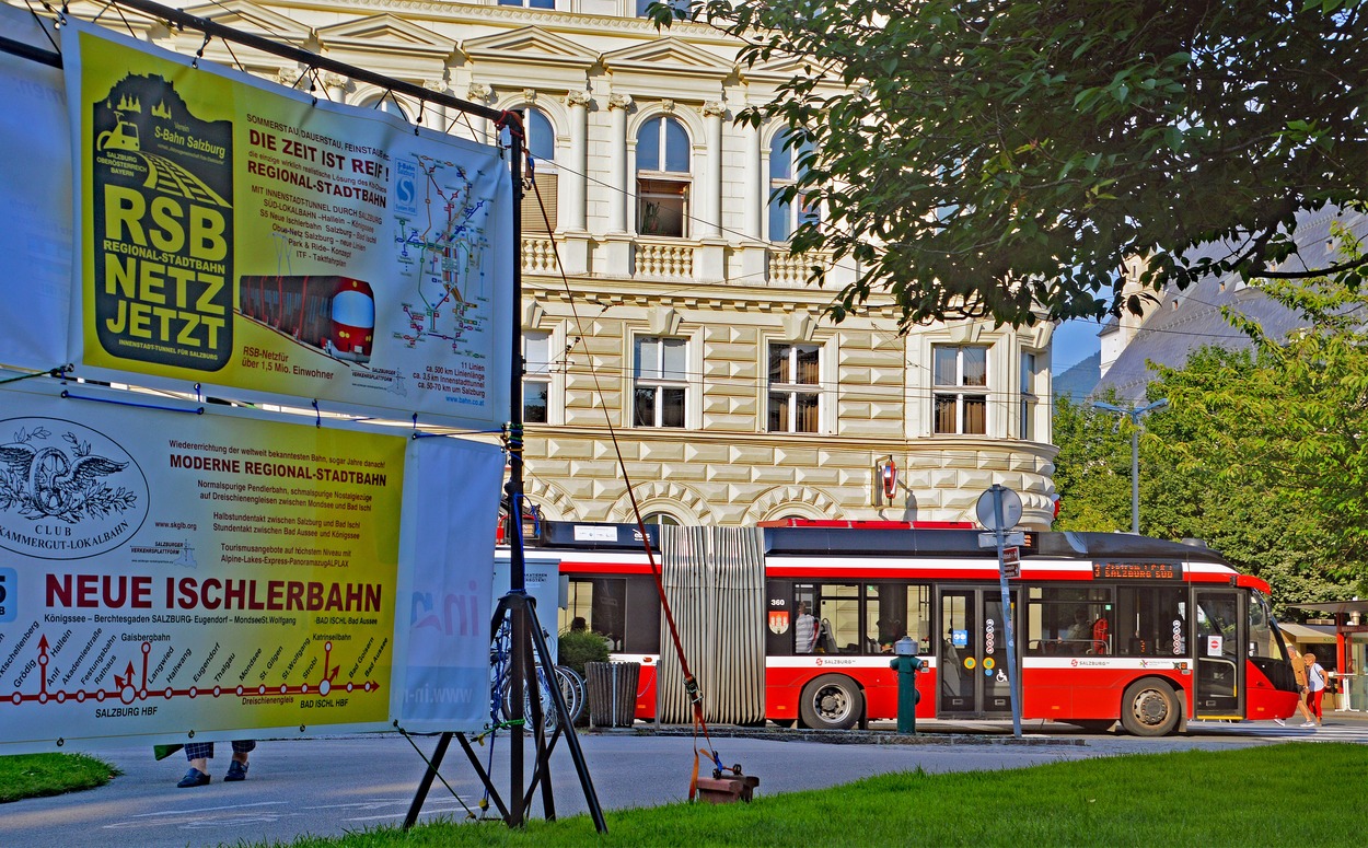 Bahn & Bus, Rad & Fuß im Kurpark