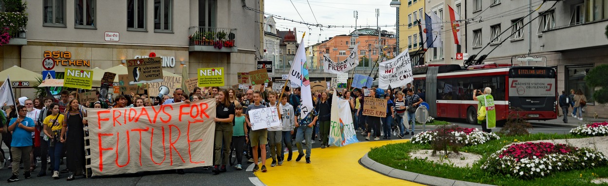 Demo Fridays for Future Salzburg 27.09.2019